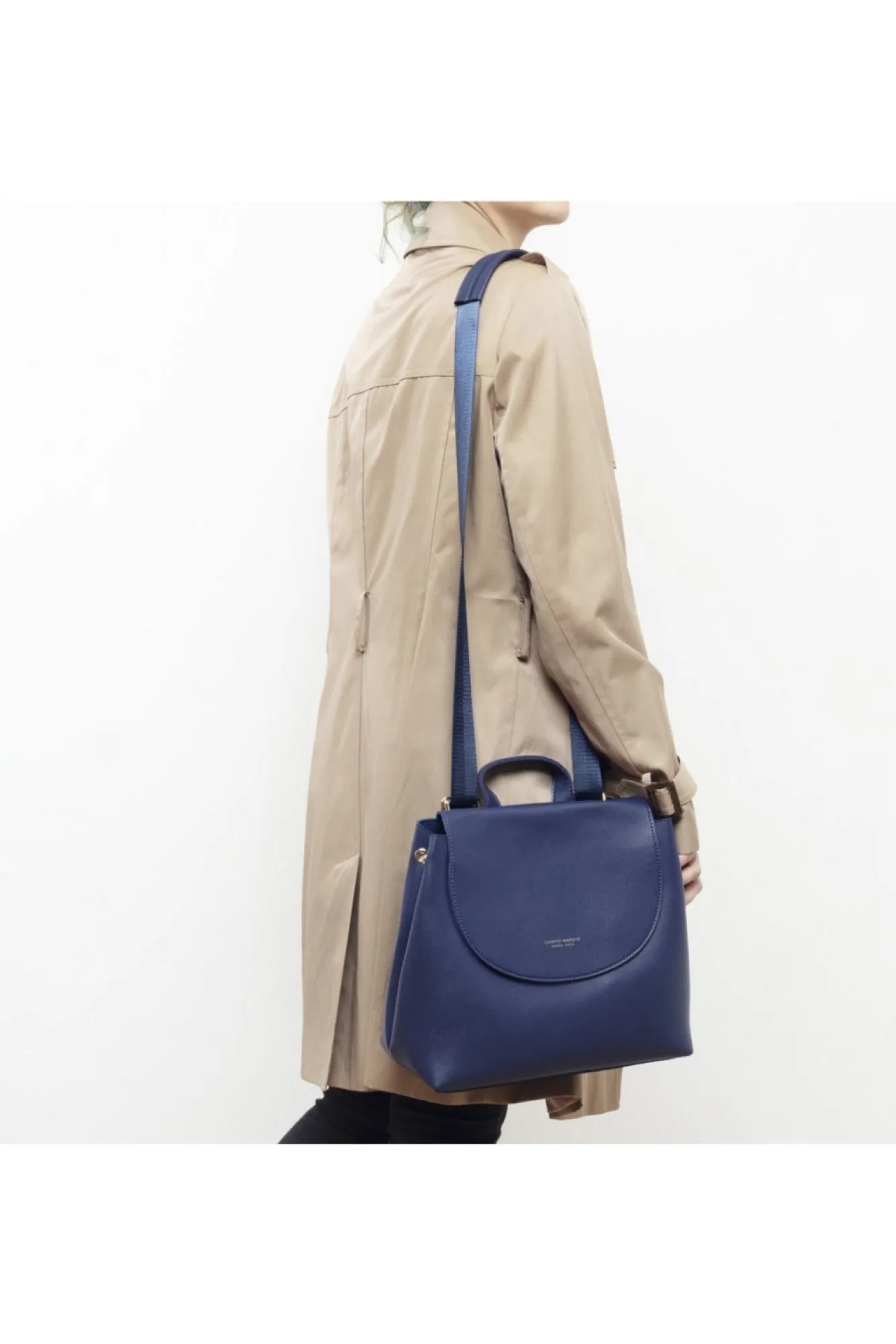Bags^Campo Marzio Bag Convertible In Backpack Berthe Ocean Blue Oceanblue