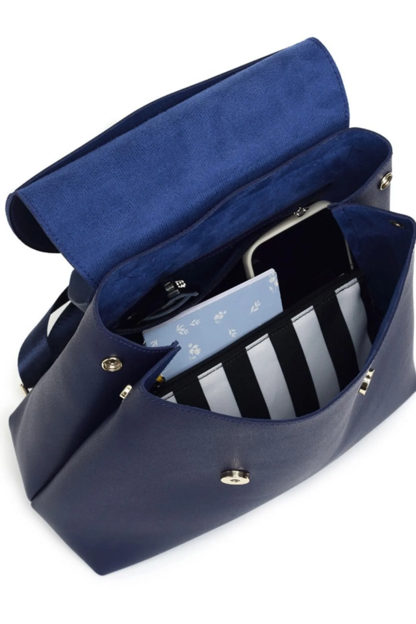 Bags^Campo Marzio Bag Convertible In Backpack Berthe Ocean Blue Oceanblue