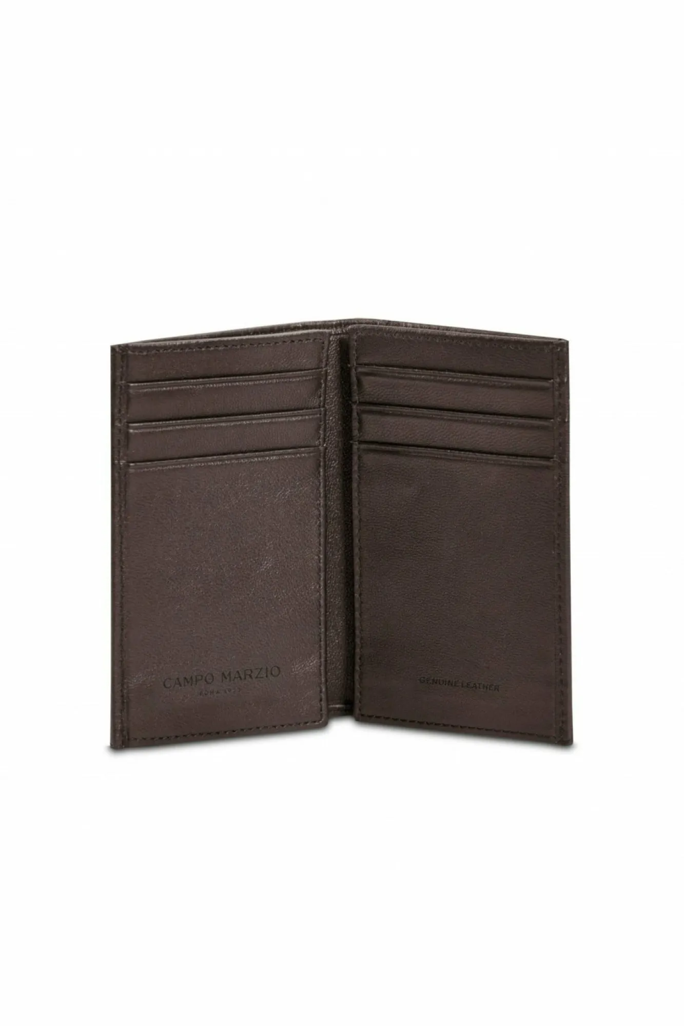 Wallets & Purses^Campo Marzio Double Business Card & Credit Card Holder Brown