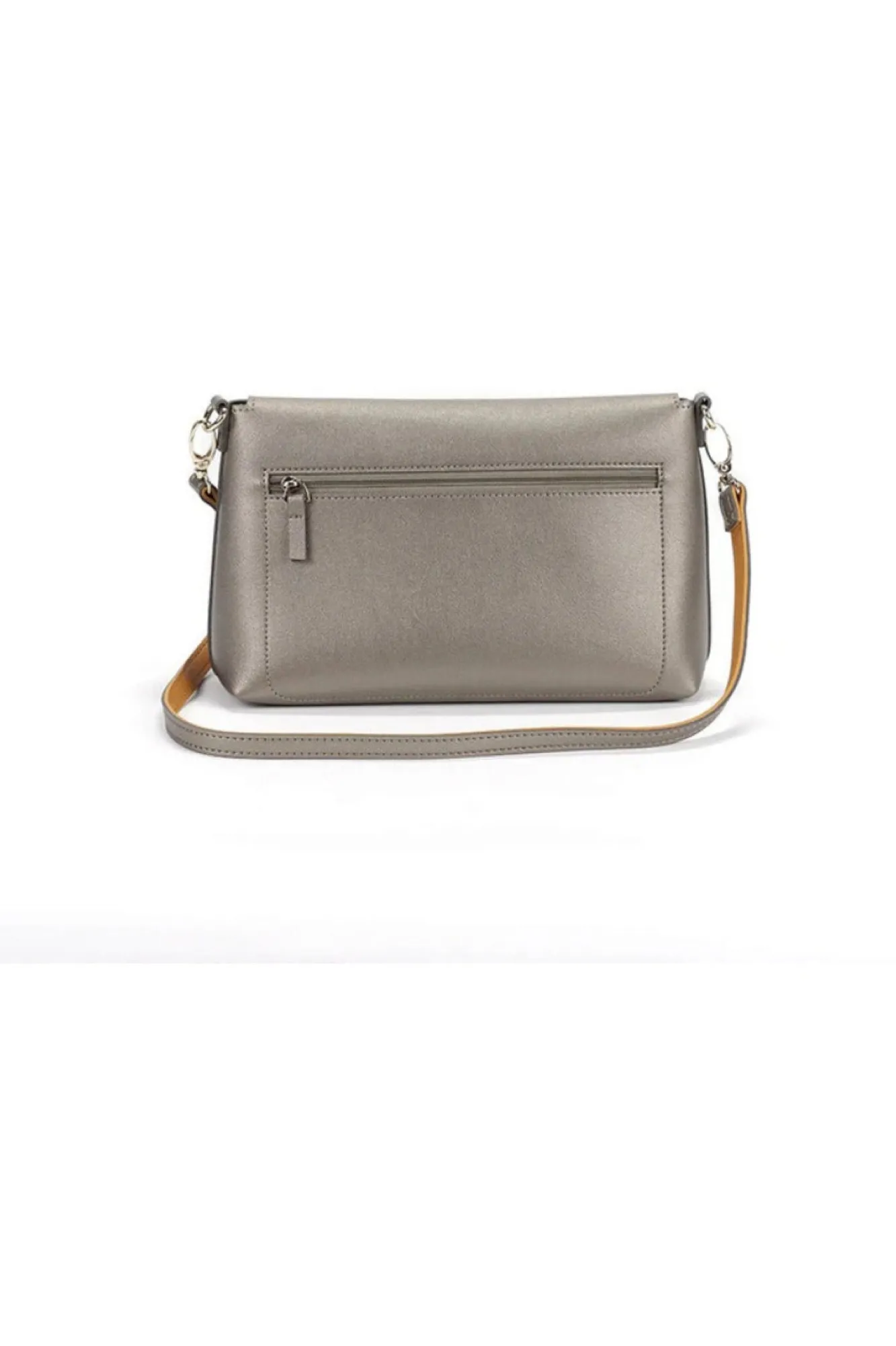 Bags^Campo Marzio Emma Crossbody Bag With Pouch - Graphite Grey Graphitegrey