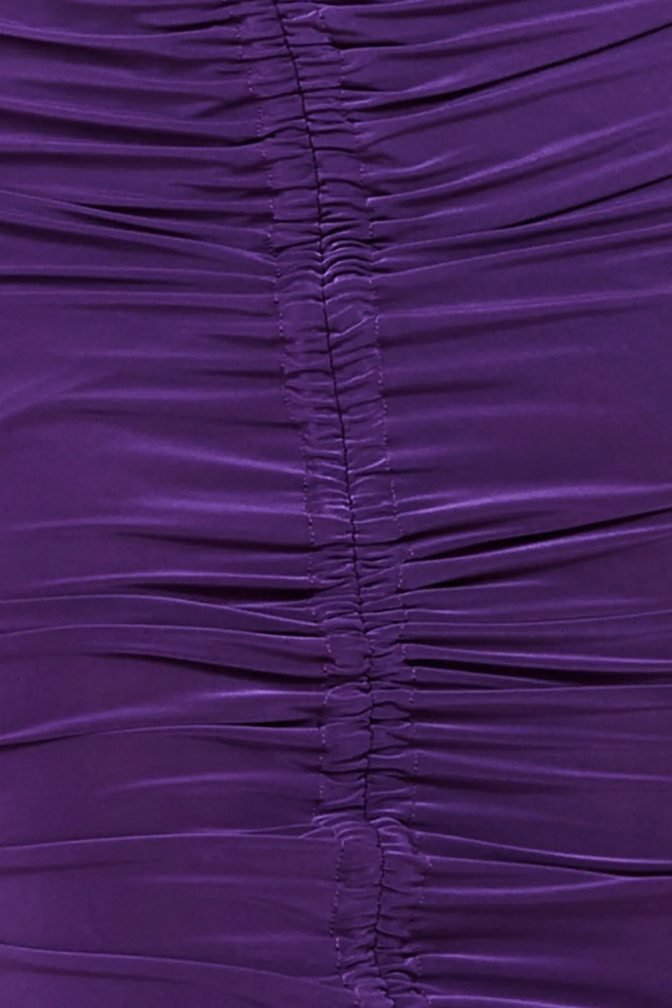 Midi Dresses^City Goddess Asymmetrical Neck Ruched Midi Dress Purple