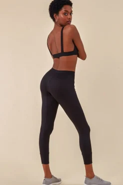 Loungewear & Sleepwear^Cosmochic Bralette & Legging Workout Lounge Set Black