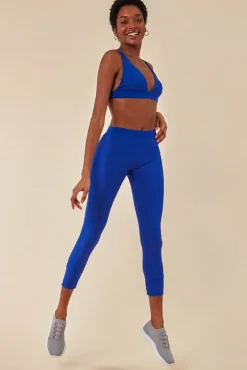 Loungewear & Sleepwear^Cosmochic Bralette & Legging Workout Lounge Set Blue