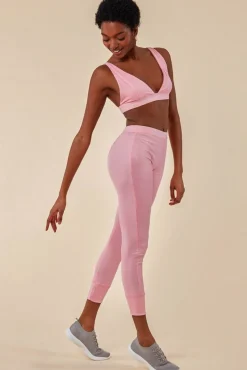 Loungewear & Sleepwear^Cosmochic Bralette Legging Workout Lounge Set Pink