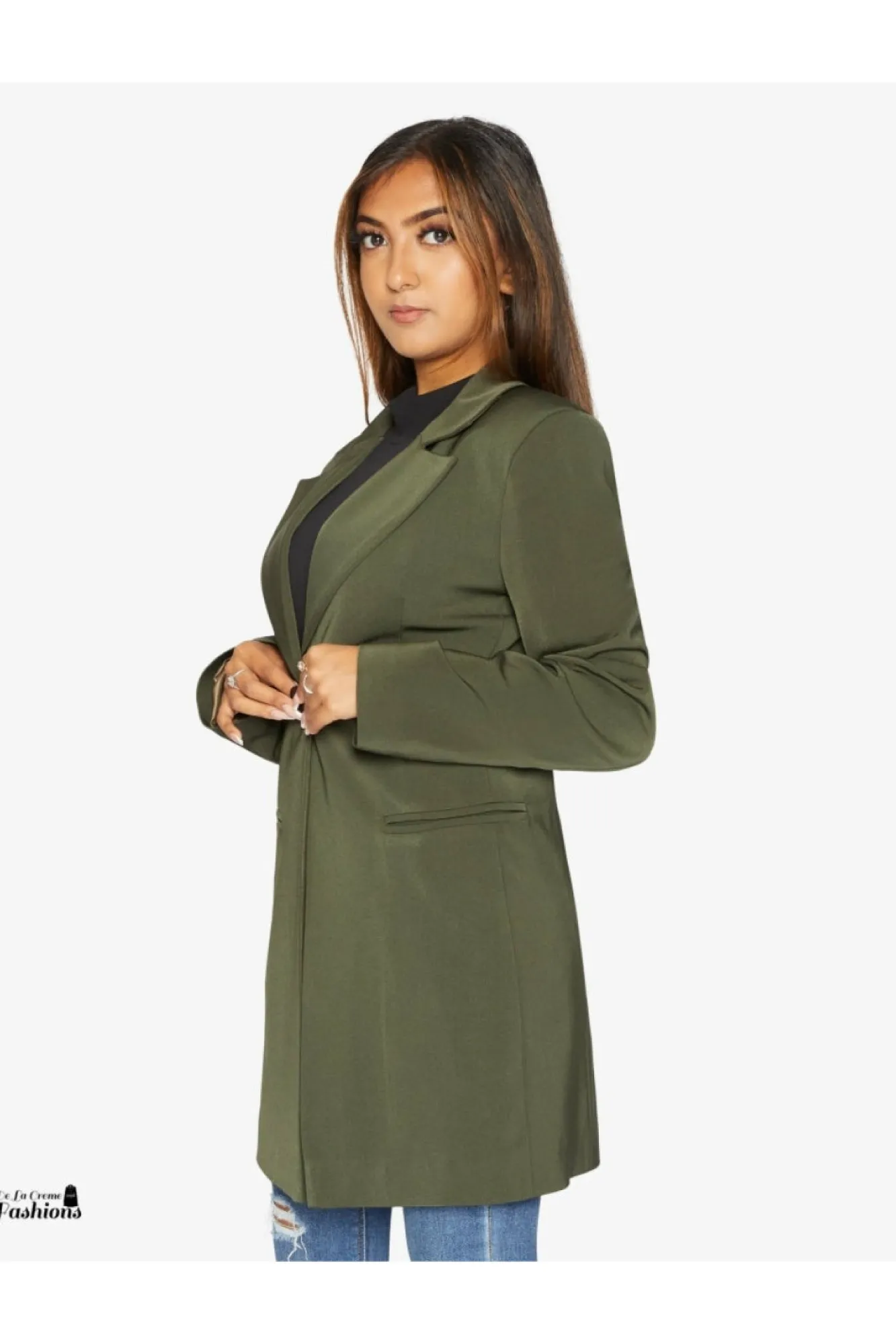 Outerwear^De La Creme Fashions Colla Formal Longline Blazer