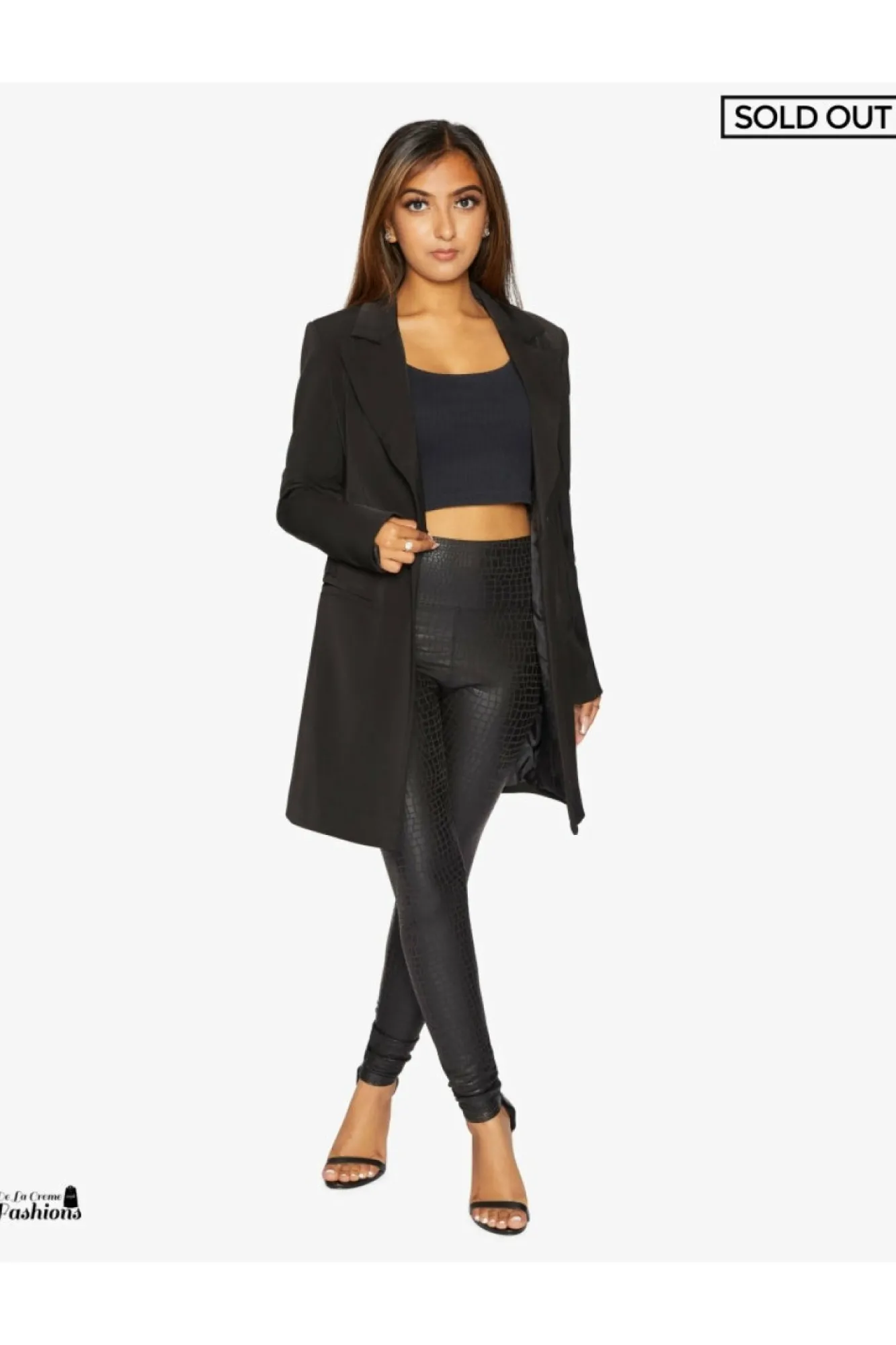 Outerwear^De La Creme Fashions Colla Formal Longline Blazer