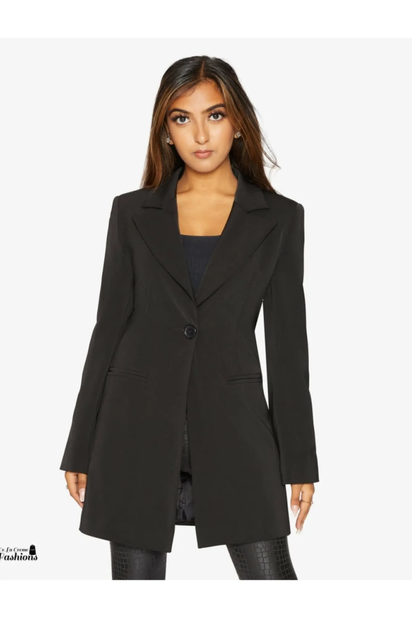 Outerwear^De La Creme Fashions Colla Formal Longline Blazer