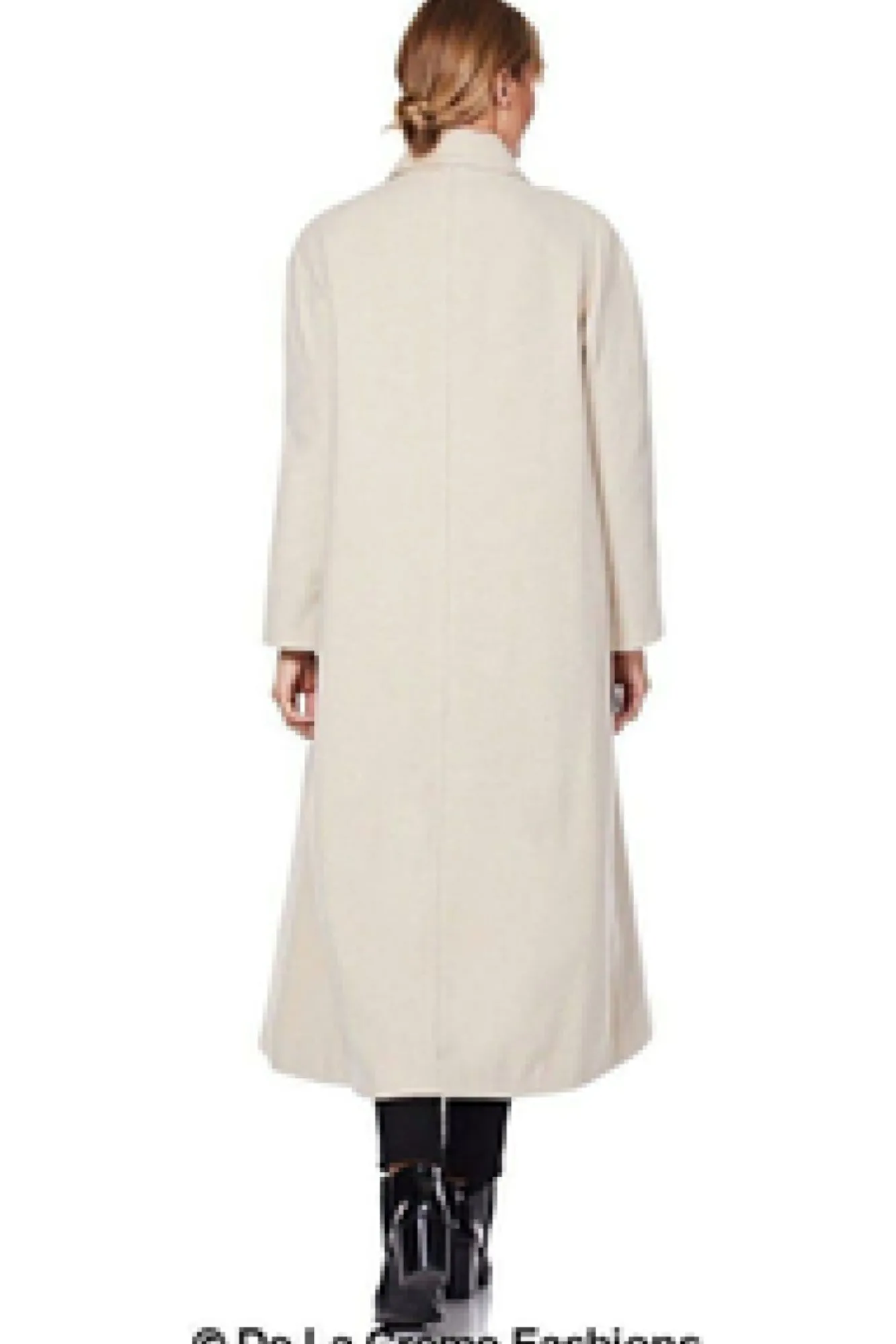 Outerwear^De La Creme Fashions Curve Wool Cashmere Blend Long Coat