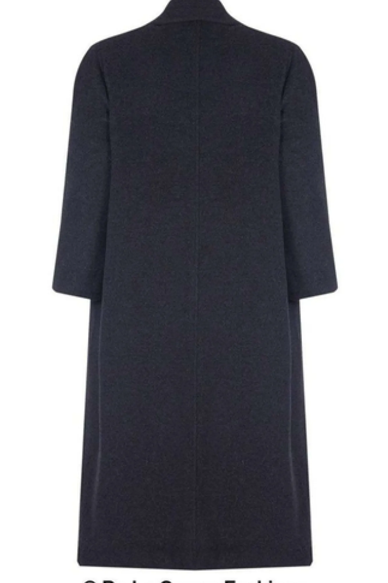 Outerwear^De La Creme Fashions Curve Wool Cashmere Blend Long Coat