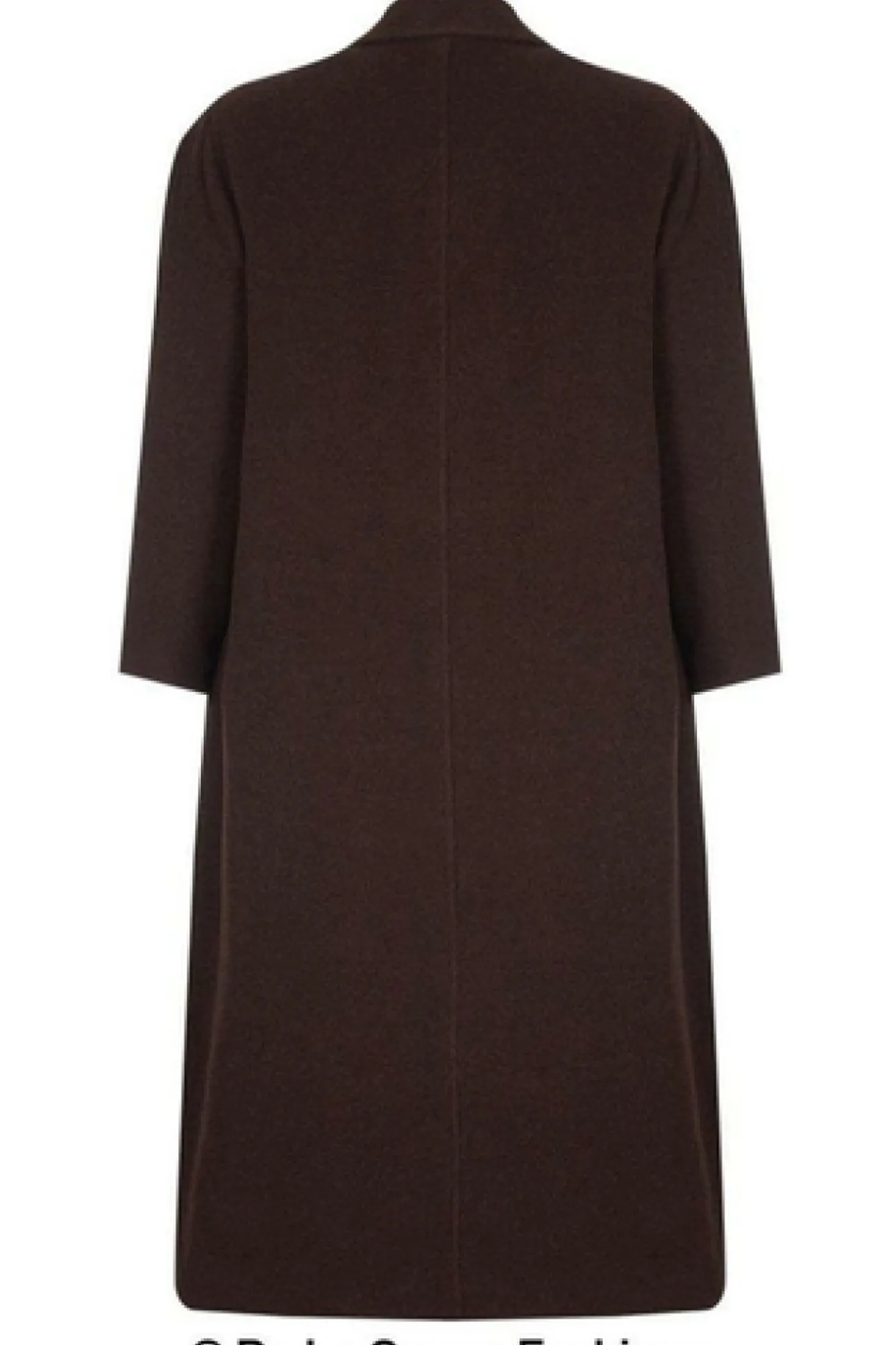 Outerwear^De La Creme Fashions Curve Wool Cashmere Blend Long Coat