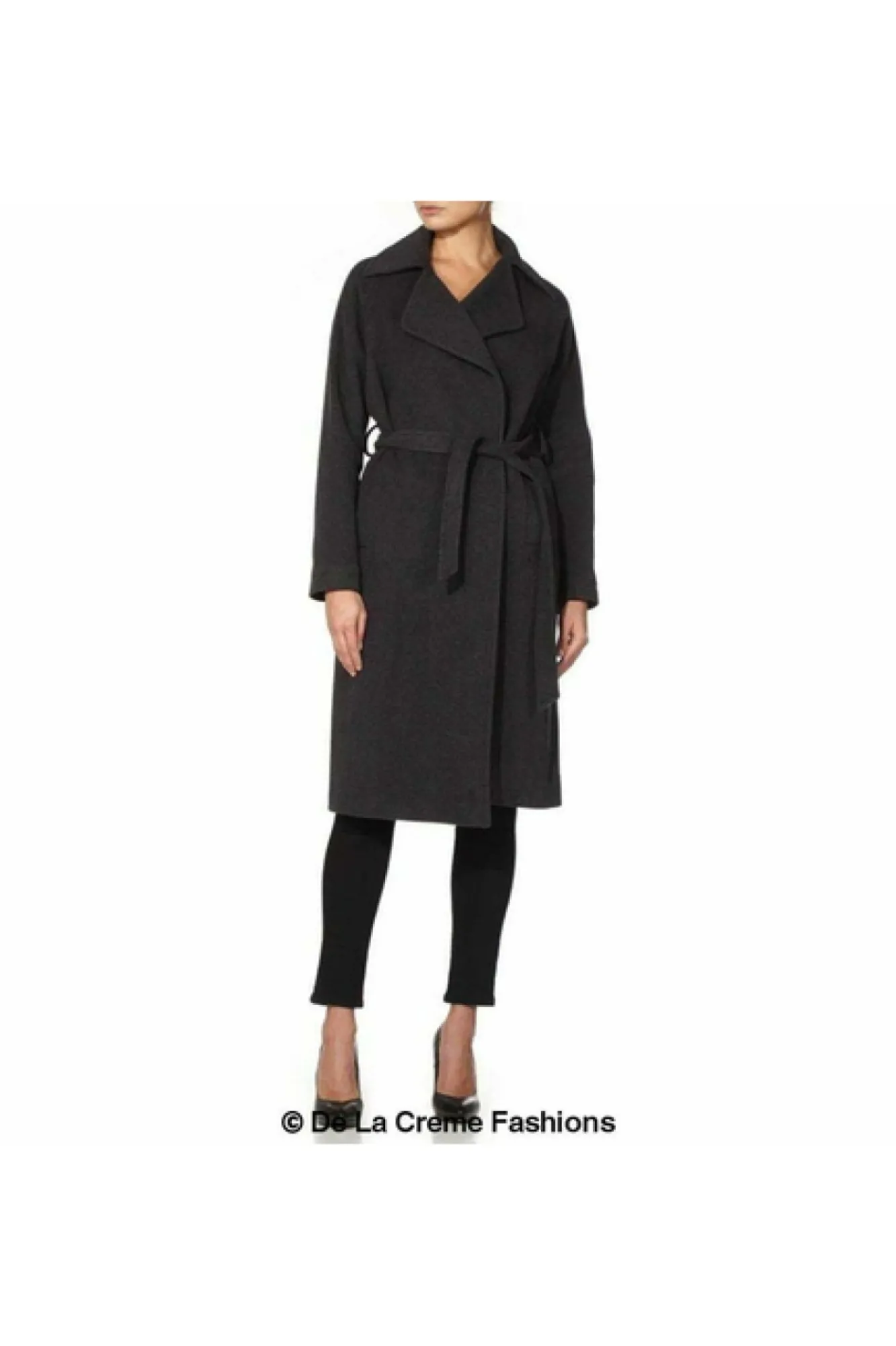 Outerwear^De La Creme Fashions Diana Wrap Around Duster Coat