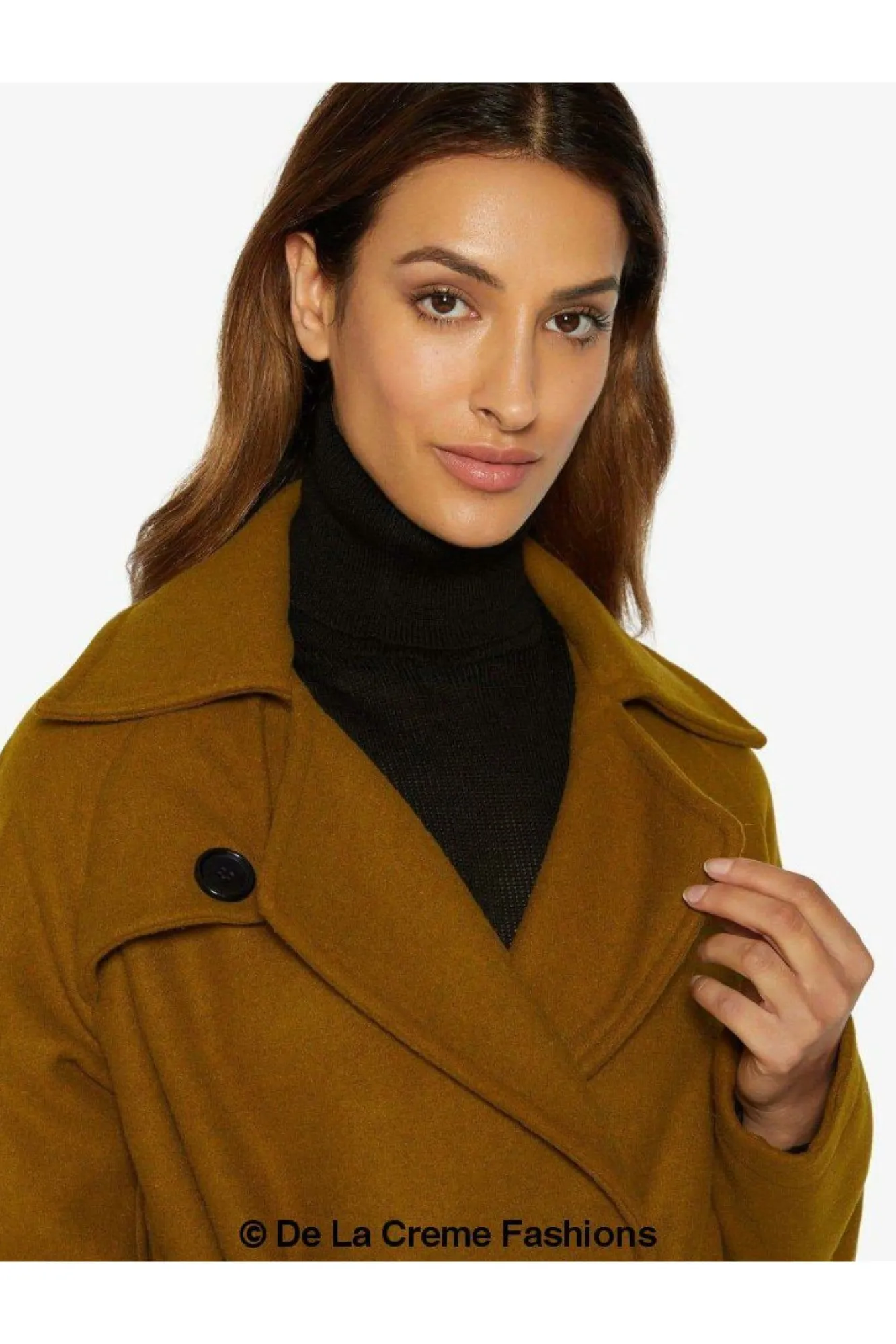 Outerwear^De La Creme Fashions Diana Wrap Around Duster Coat