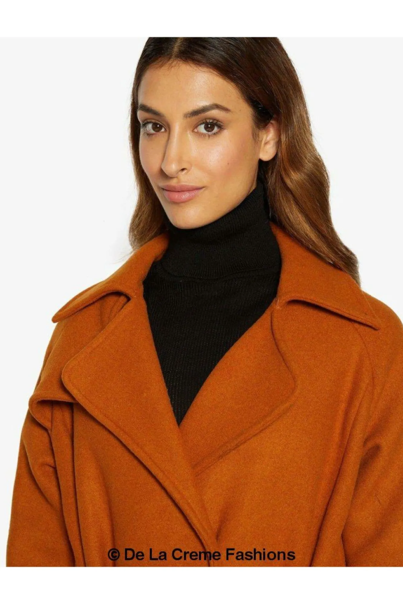 Outerwear^De La Creme Fashions Diana Wrap Around Duster Coat