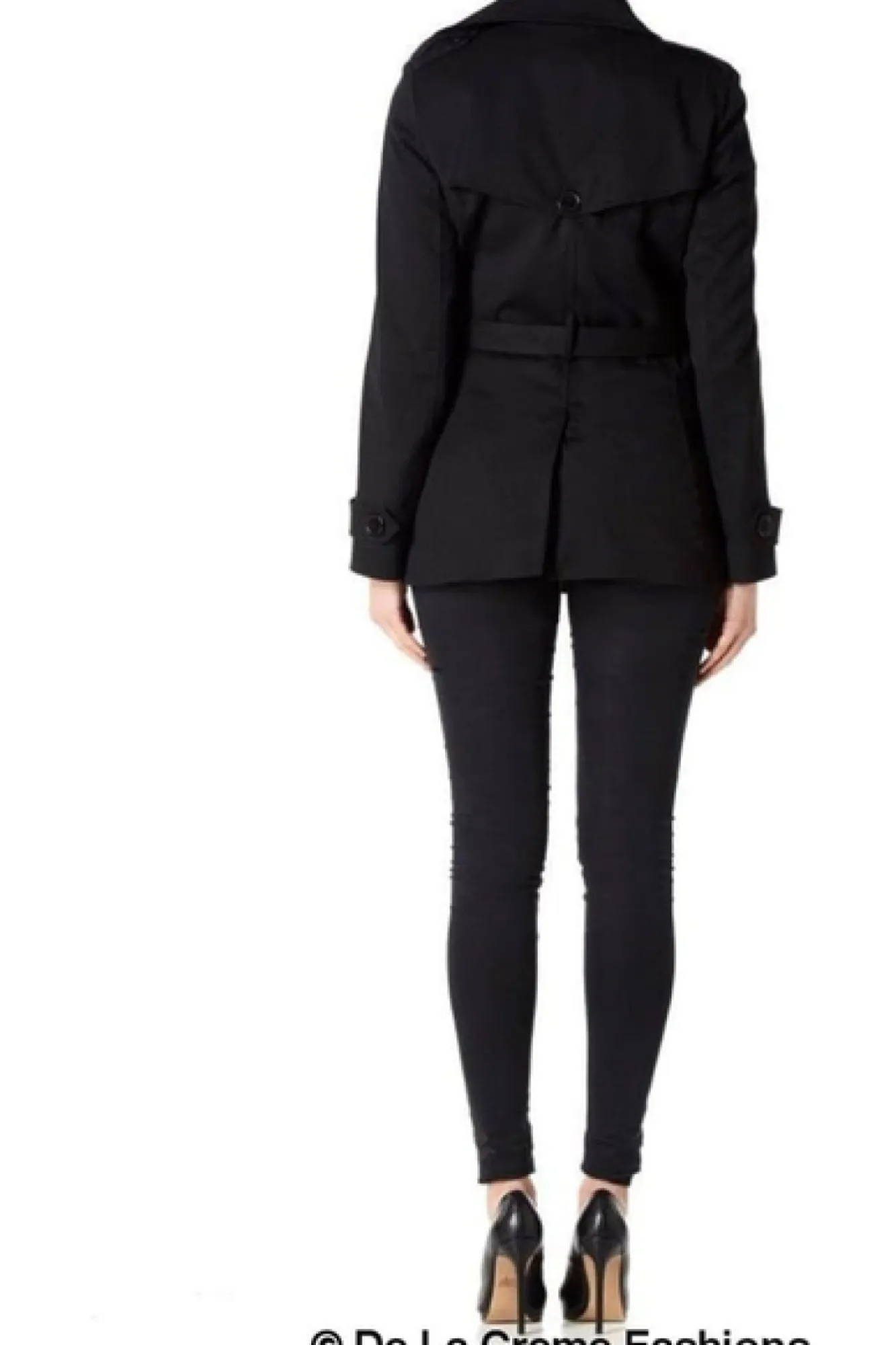 Outerwear^De La Creme Fashions Double Breasted Short Coat