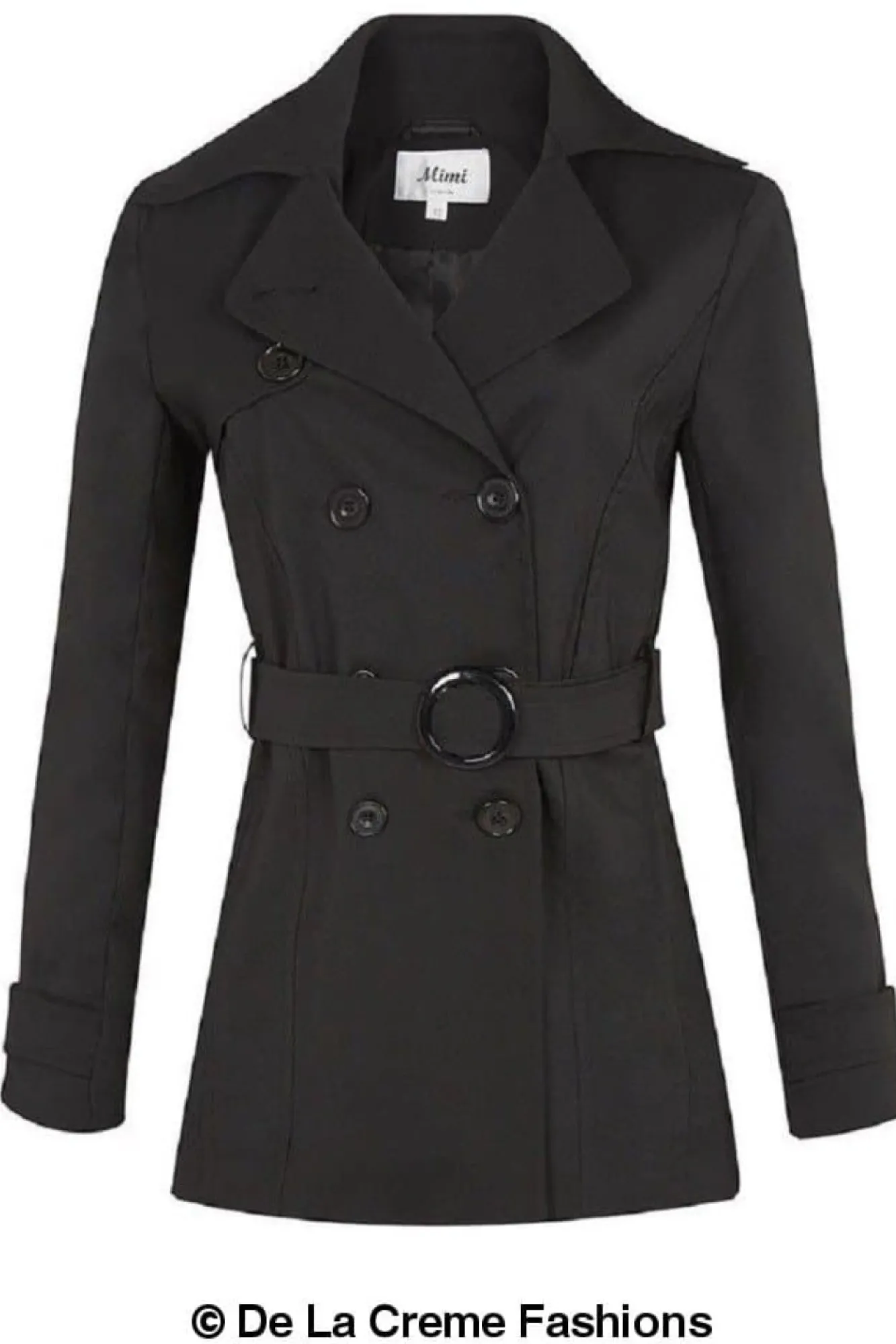 Outerwear^De La Creme Fashions Double Breasted Short Coat