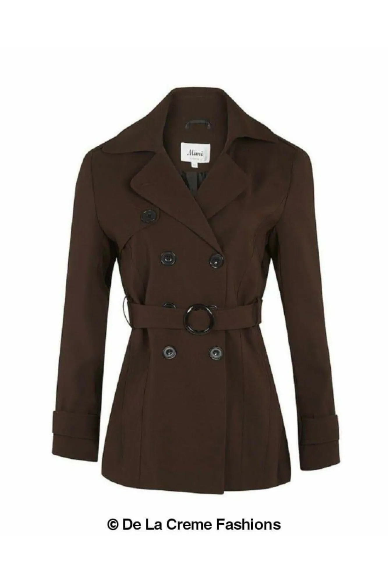 Outerwear^De La Creme Fashions Double Breasted Short Coat