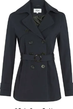 Outerwear^De La Creme Fashions Double Breasted Short Coat
