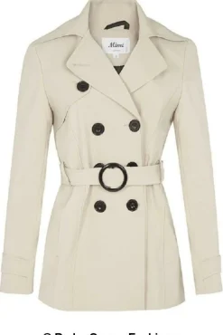 Outerwear^De La Creme Fashions Double Breasted Short Coat