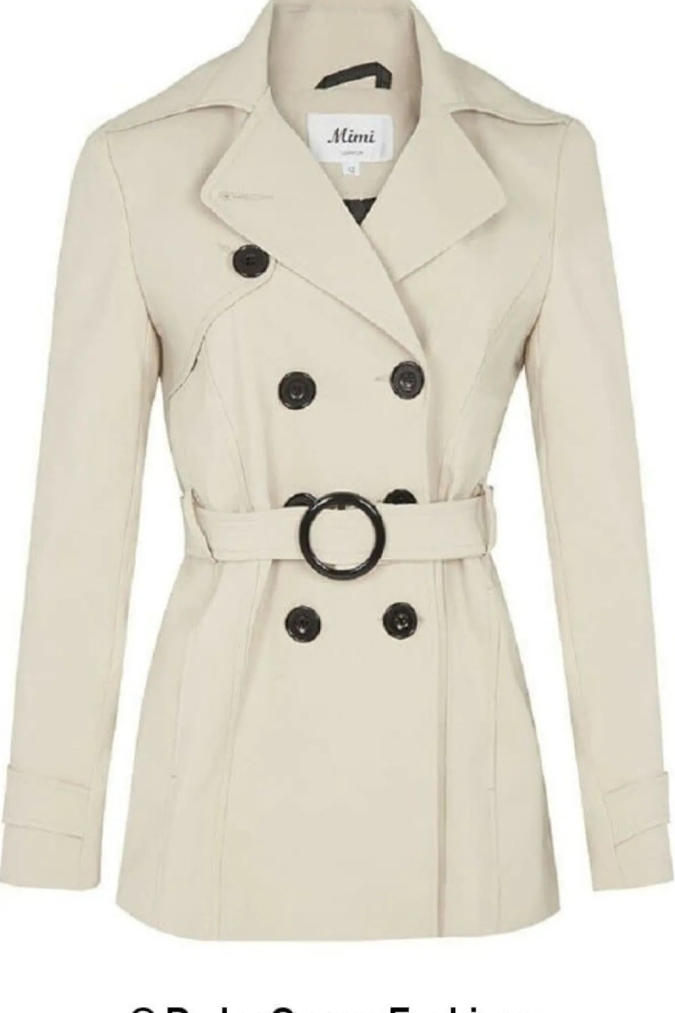 Outerwear^De La Creme Fashions Double Breasted Short Coat