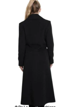 Outerwear^De La Creme Fashions Large Lapel Long Coat