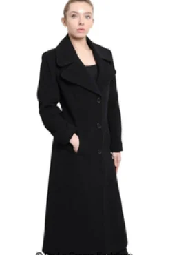 Outerwear^De La Creme Fashions Large Lapel Long Coat
