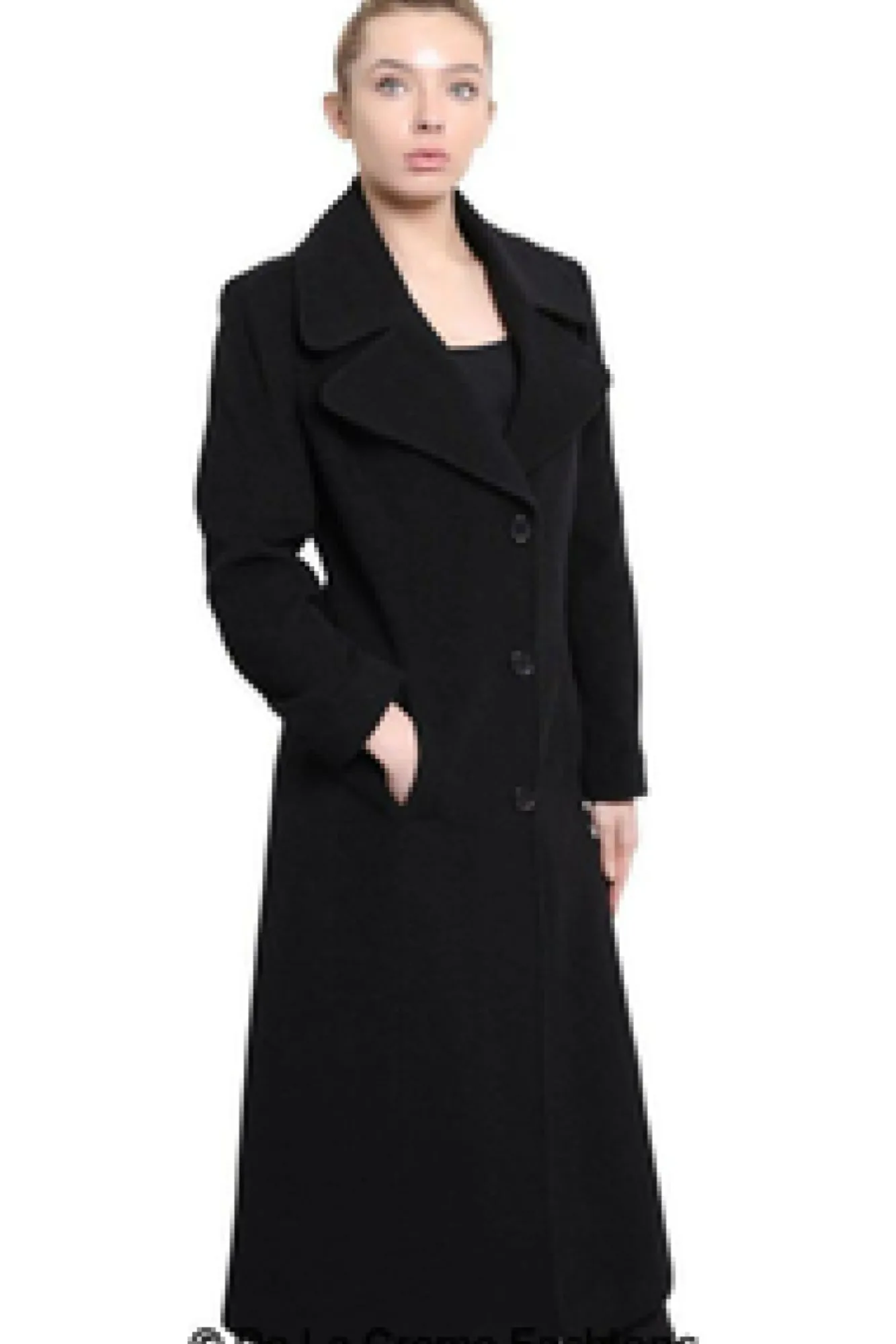 Outerwear^De La Creme Fashions Large Lapel Long Coat