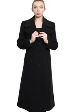 Outerwear^De La Creme Fashions Large Lapel Long Coat