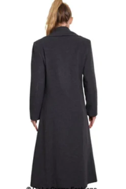 Outerwear^De La Creme Fashions Large Lapel Long Coat