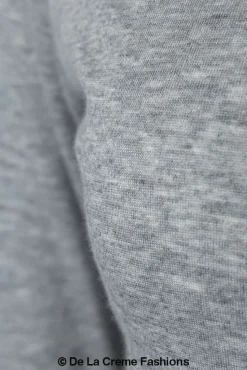T-Shirts^De La Creme Fashions Long Sleeve Top Grey