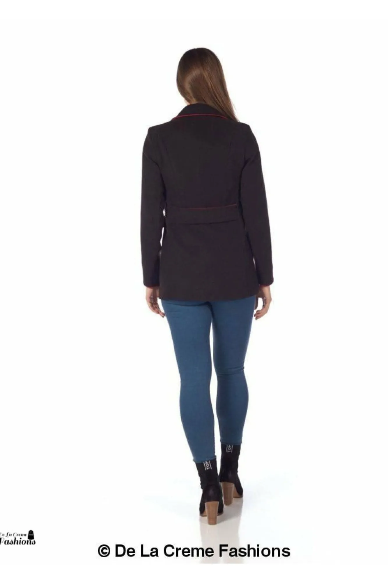 Outerwear^De La Creme Fashions Military Style Pea Coat