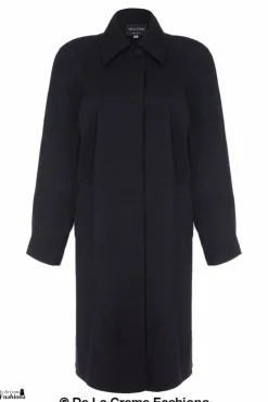 Outerwear^De La Creme Fashions Oversized Knee Length Swing Coat