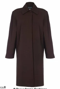 Outerwear^De La Creme Fashions Oversized Knee Length Swing Coat