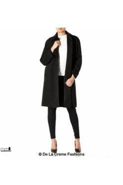 Outerwear^De La Creme Fashions Oversized Knee Length Swing Coat