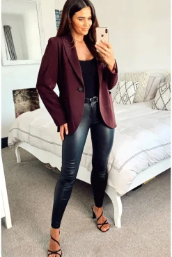 Outerwear^De La Creme Fashions Patch Pocket Tailored Fit Blazer