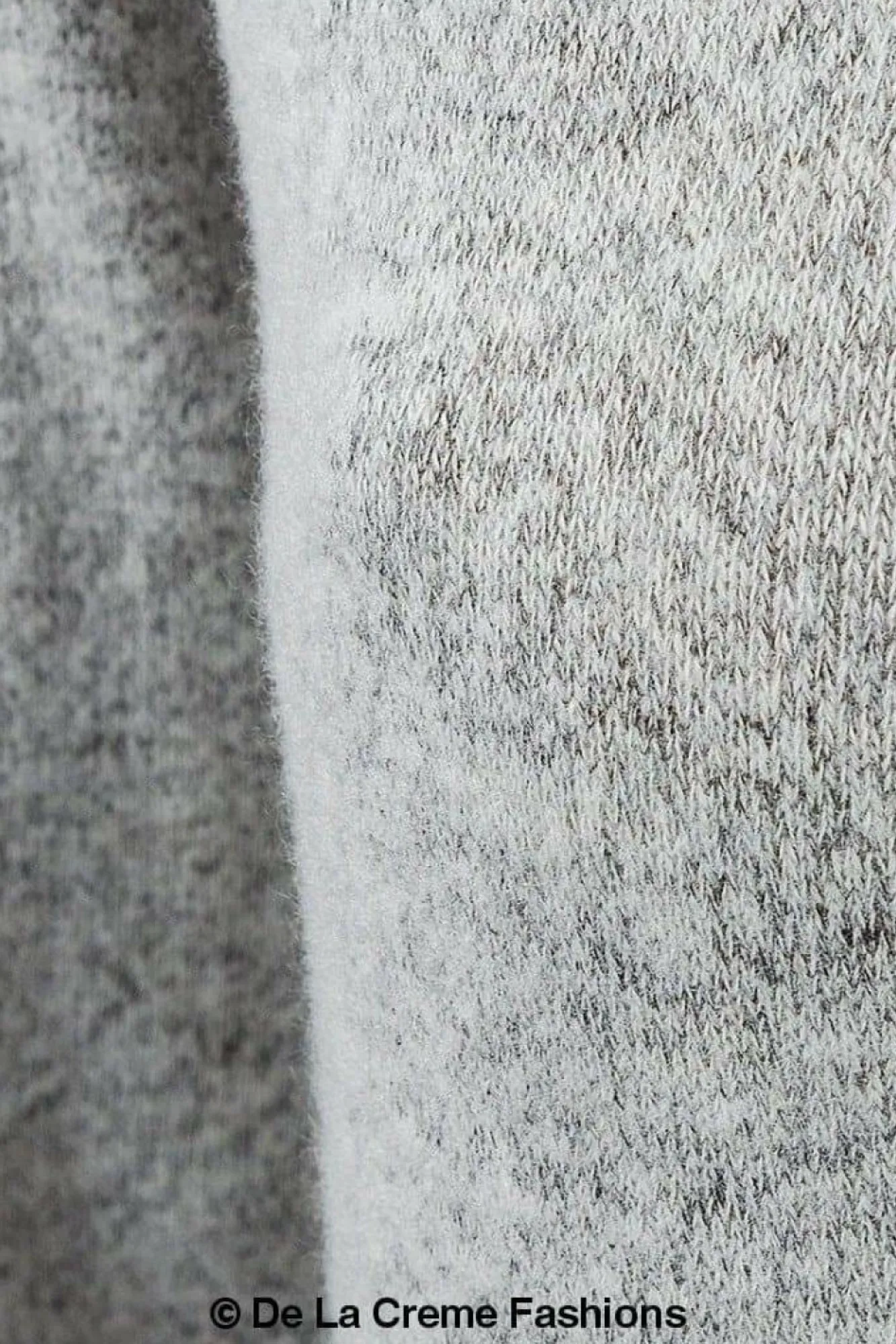 Jumpers^De La Creme Fashions Soft Fleece Jumper Dress Grey