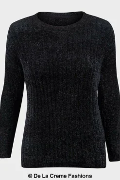 Jumpers^De La Creme Fashions Soft Chenille Jumper