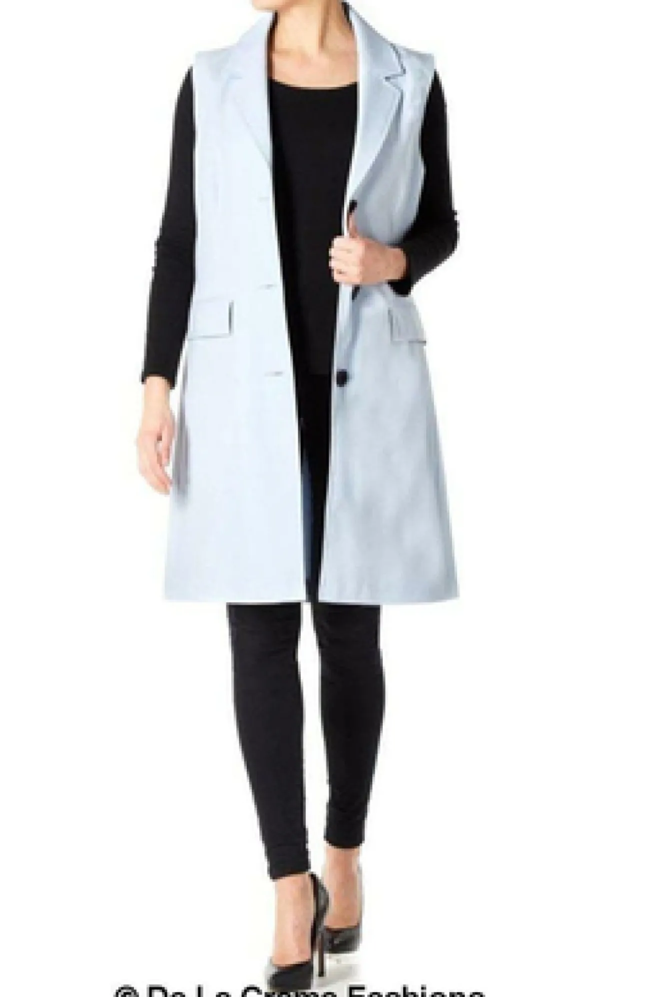 Outerwear^De La Creme Fashions Spring Summer Hip Length Blazer Coat