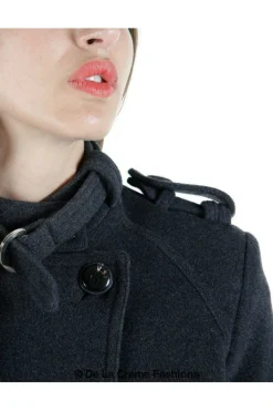 Outerwear^De La Creme Fashions Ventura Collarless Trench Coat
