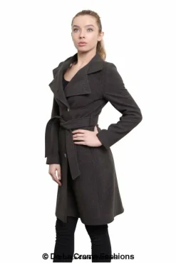Outerwear^De La Creme Fashions Women Hip Length Keep It Simple Coat