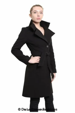 Outerwear^De La Creme Fashions Women Hip Length Keep It Simple Coat