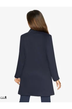 Outerwear^De La Creme Fashions Womens Curved Hem Longline Blazer