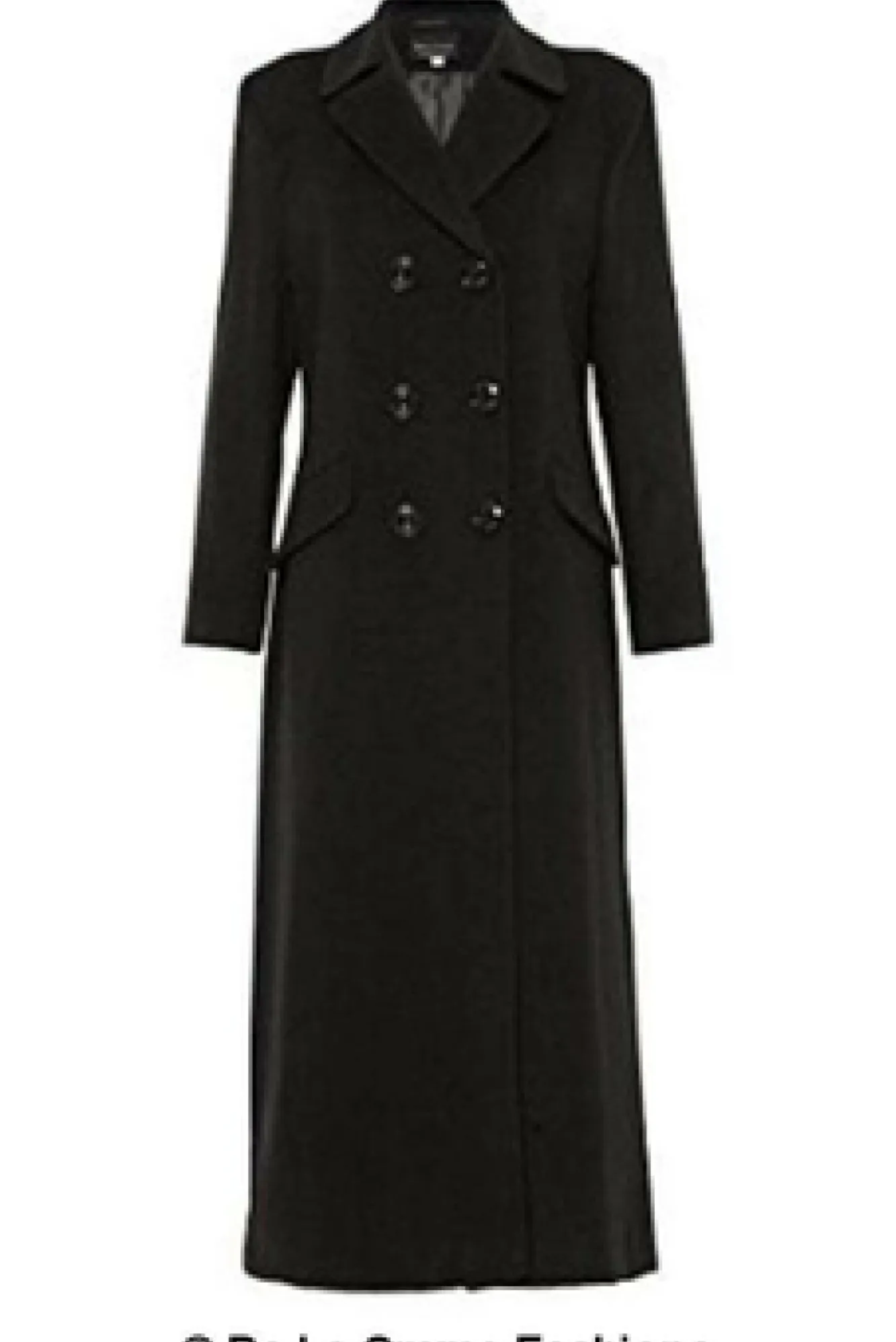 Outerwear^De La Creme Fashions Wool Blend Double Breasted Long Coat