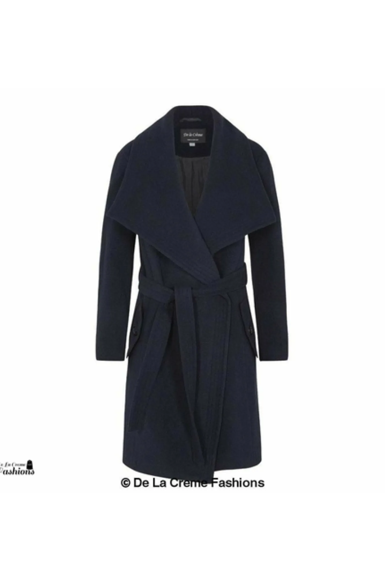 Outerwear^De La Creme Fashions Wool Blend Large Lapel Duster Coat