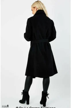 Outerwear^De La Creme Fashions Wool Blend Large Lapel Duster Coat