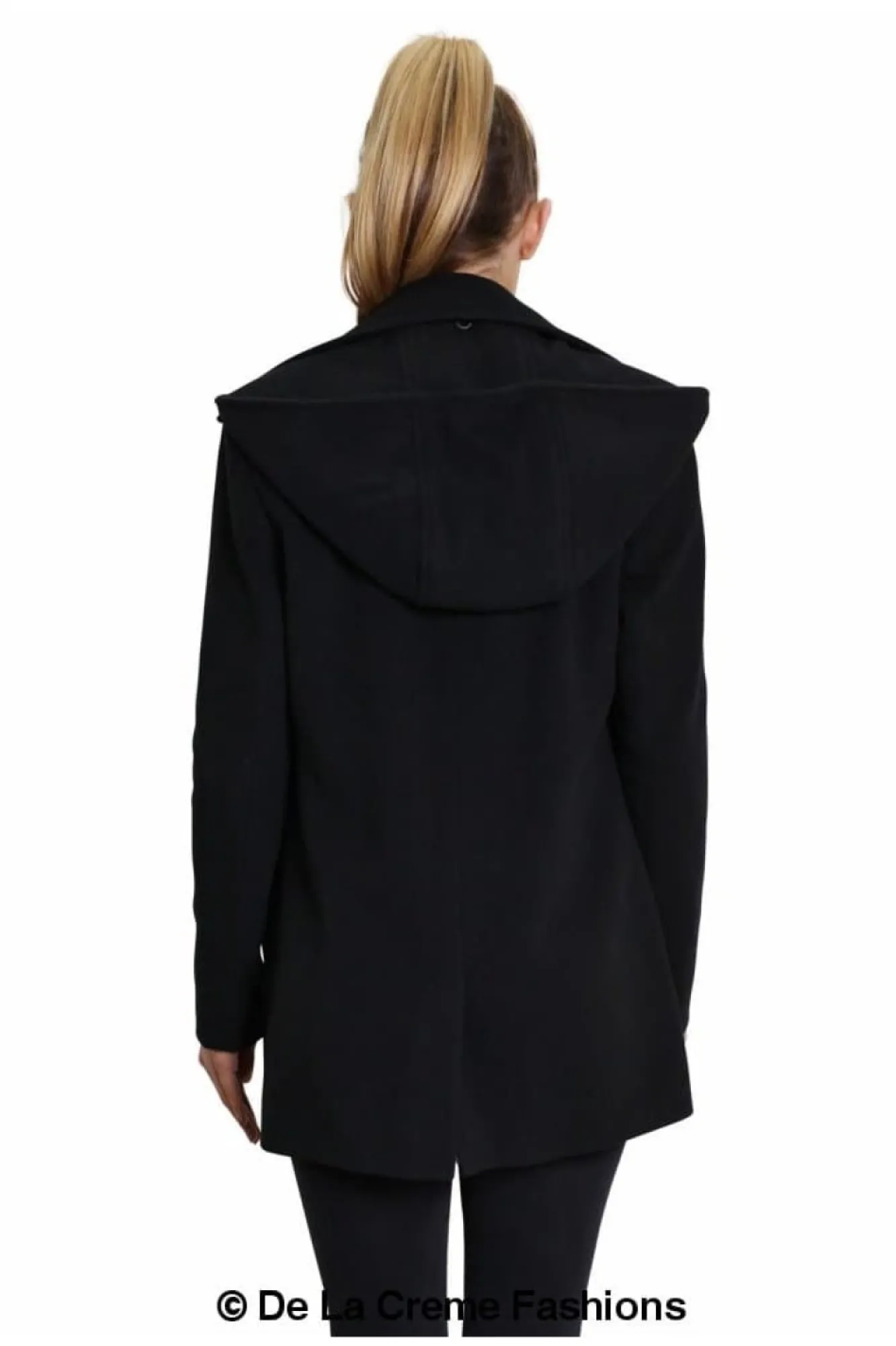 Outerwear^De La Creme Fashions Wool Blend Zip Up Hooded Coat