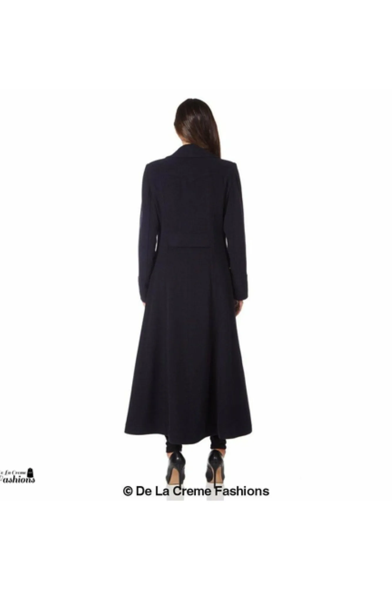 Outerwear^De La Creme Fashions Wool Blend Double Breasted Maxi Coat