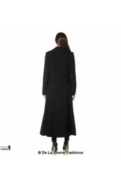 Outerwear^De La Creme Fashions Wool Blend Double Breasted Maxi Coat