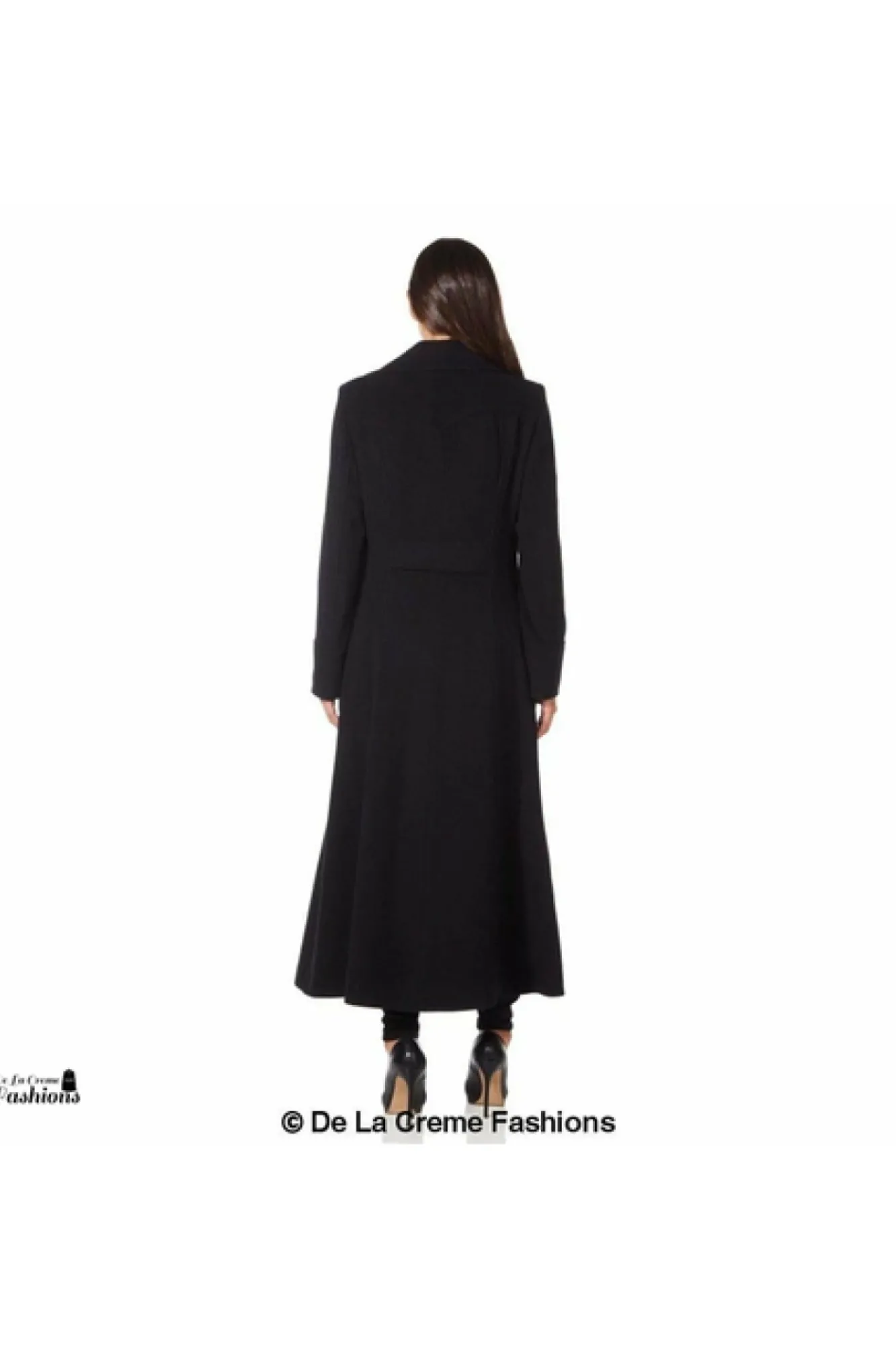 Outerwear^De La Creme Fashions Wool Blend Double Breasted Maxi Coat
