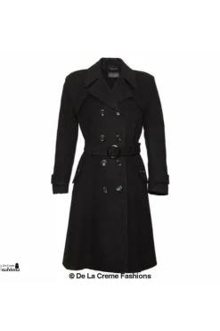 Outerwear^De La Creme Fashions Wool Blend Double Breasted Coat