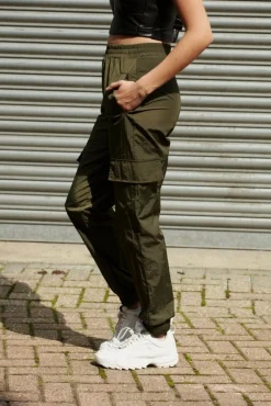 Trousers^Double Second Cargo Trousers Khaki